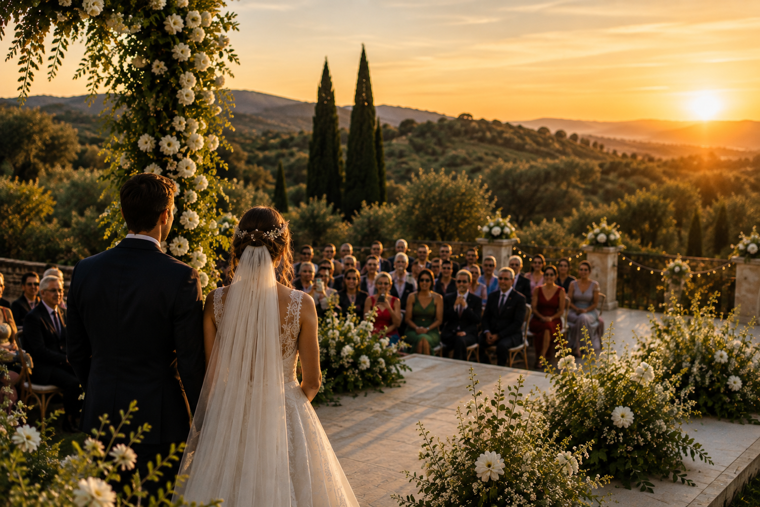 Ceremonia de boda cuidada por EvenJoy